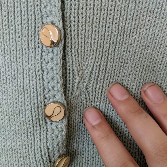 1950s 1960s St John for Saks 5th Avenue Blue Knit Dress - Picture 6 of 9